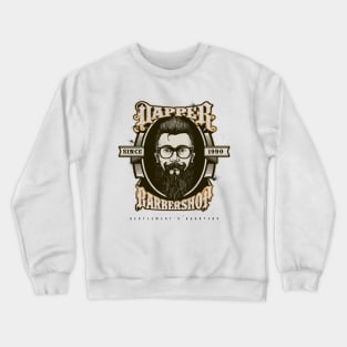 dapper barbershop milwaukee Crewneck Sweatshirt